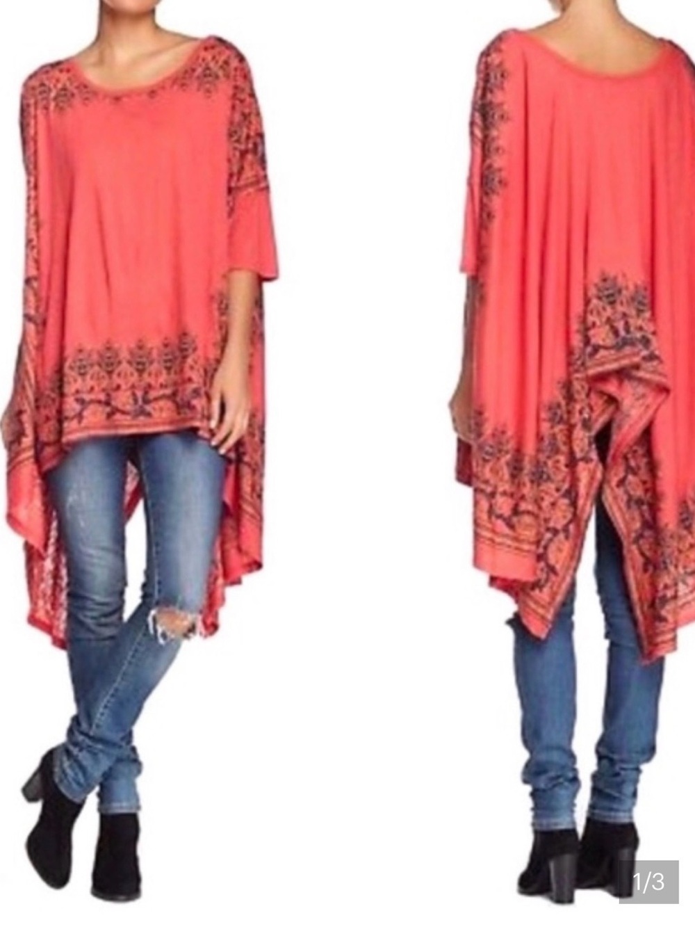 Free People Pick me Up Paisley Tunic